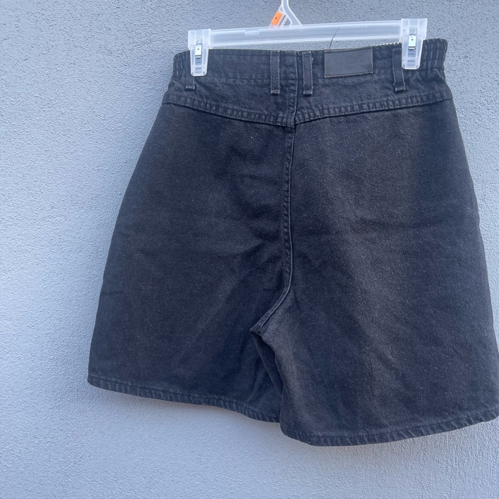 Lee Black Denim Women Jean Shorts - Picture 5 of 9